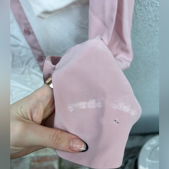 Zadig & Voltaire Tyrone Silk Blouse Petale New with Tags! - Picture 14 of 16